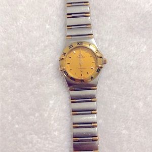 LETS TRY THIS AGAIN! PRICE DROP*Omega Constellation 14k gold and stainless steel